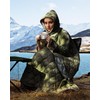 Travel Bird Sleeping Bag for Adult, Wearable Blanket Insulated Poncho