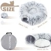 Shyllin Cat Tunnel Round Plush Cat Tunnel Round with Sleeping