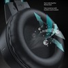Lightweight Gaming Headset with Detachable Cat Ears, Noise Concealing RGB
