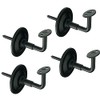 Pack of 4 Handrail Brackets | Robust and Durable Stair