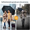 TechRise Umbrella, Compact Strong Windproof Automatic Umbrellas, Folding Lightweight, Portable