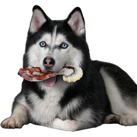 Mapneng Dog Chew Toys with Beef Flavor for Aggressive Chewers（squirrels）