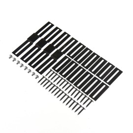 Unbranded For VW Polo AW MK6 MK5 78.7" Red Side Skirt Extension Body Kit Lip Splitters