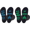 Gaming Socks, Funny Socks Gift with Saying "Bitte nicht stören