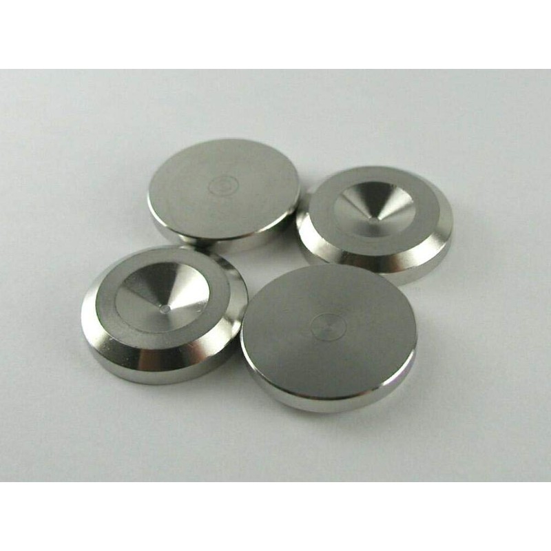 MG-M Insulator Speaker Spike Cradle Metal Silver Stainless Steel Set