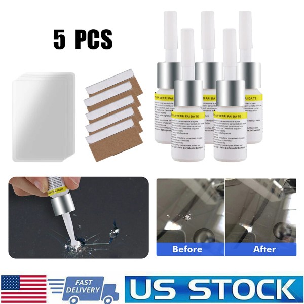 autogear_shop Auto Glass Nano Repair Fluid Car Windshield Resin Crack