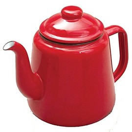 Falcon Enamel 14cm Teapot Red