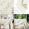 Filumi Tablecloth 140 x 240 cm Cream Washable for Indoor