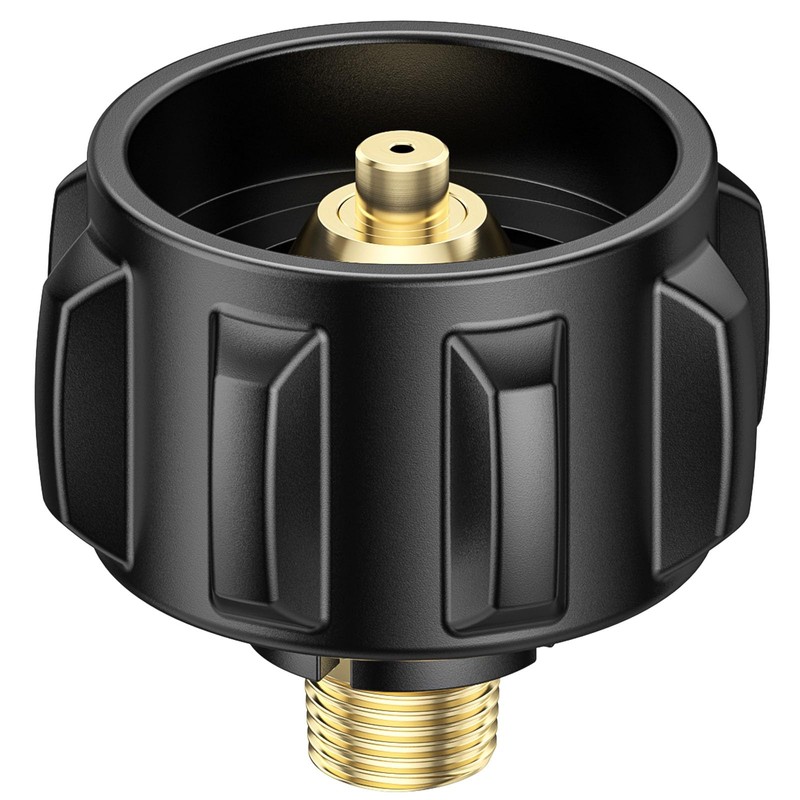 2PCS QCC1 Propane Tank Adapter Gas Fitting to 1/4 Inch