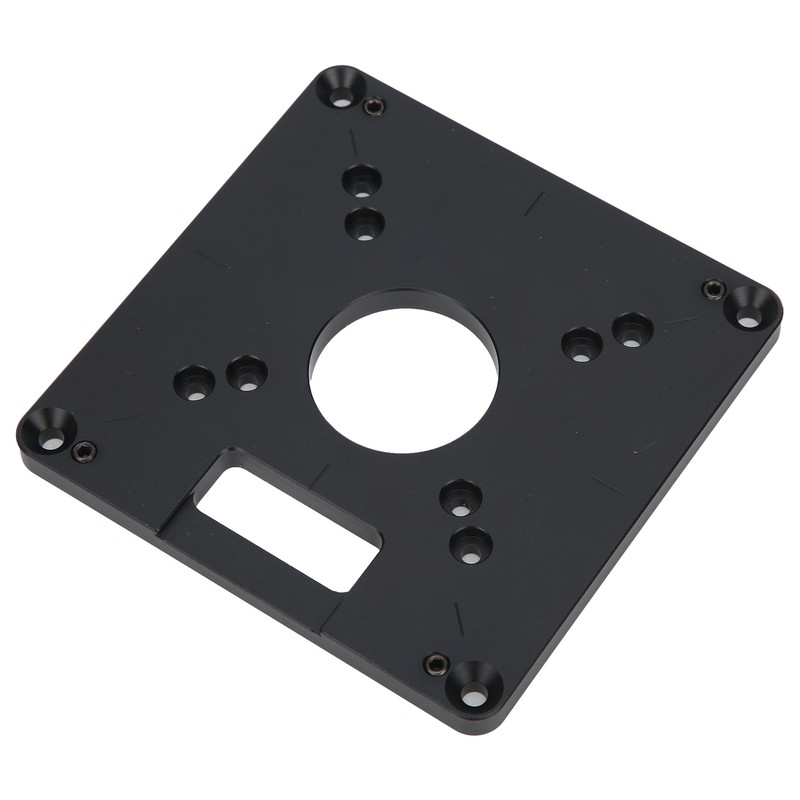 Router Table Insert Plate Aluminium Alloy CNC Trimmer Woodworking Engraving