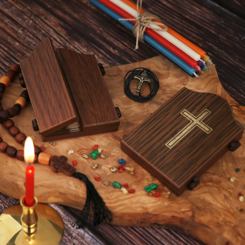 NKlaus 1428 Crucifixion of Christ Christian Icon Raspjatie Hristovo Travel