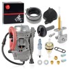 Carburetor Carb and Fuel Valve Petcock + Lever Intake Manifold