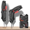 Electric Screwdriver Kit Lightweight Rechargeable Screwdriver with Long and Short
