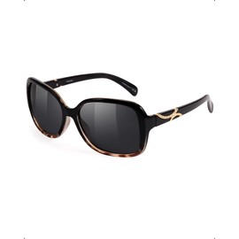 SIPHEW Small Wrap Sunglasses for Women | Lightweight Square Frame with 100% UV400 | Polarized Shade for Womens