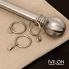 Ivilon Drapery Curtain Clip Rings - Clips Ring for Curtain