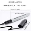 Nicecho Permanent Markers, Black Permanent Marker Pens, 30 Count Fine