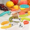 ZLemma Kids Knife Set for Real Cooking with Educational Ring
