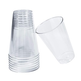 " OCCASIONS " 100 Pieces Wedding Party Disposable Plastic tumblers Cups (14 Oz, Clear Tumbler)