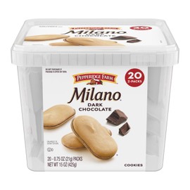 Pepperidge Farm Dark Chocolate Milano Cookies, 20 pk. FREE SHIPPING (NOT FOR CA)