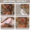 YCUCUEI 1PC 16x7ft Winter Christmas Barn Garage Door Banner Decorations