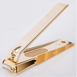 Flower Korea Genuine New Professional Heavy Duty Powerful Cutting Force Wide 4mm Jaw Gold Nail Clipper for Thicker Toenail,beauty for the Elderly,Obesity,pregnant Women,deformed Toenails, Athlete's