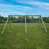 PLAYBERG Easy Installation A-Frame Middle Swing Set Brackets for Outdoor