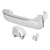 2PCS Outside Car Door Handle 82662‑3J010 Front/Right Replacement for Hyundai