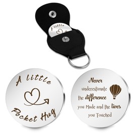 Lerdrtuin Retirement Gift for Woman Pocket Hug Token 2025 Coworker Retirement Gifts for Men Best Retirement Gifts for men Cool Thank You gofts for Teacher Nurse Grandpa Grandma Dad Mom