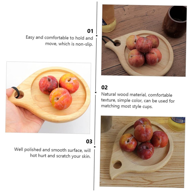 Mikinona Cutting Board Pot Holder Insulation Pad Kitchen Gadget Wooden