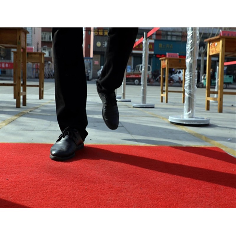 Red Carpet Runner for Party, 3 x 30 Ft, Roll-Packed