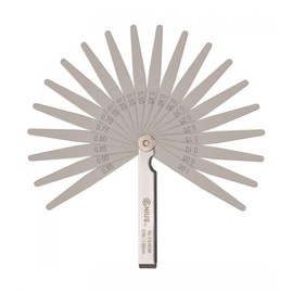 Genius Tools 20 Blades Metric Feeler Gauge Set (0.05~1.00mm) - FG-020M