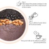 SIJIYUNLI-Hand Grinding Black Sesame Paste 500g/17.63oz Breakfast, black sesame sauce,