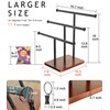 Usluole Chip Rack Display Stand, 3-Tier 42 Clips Snack Organizer