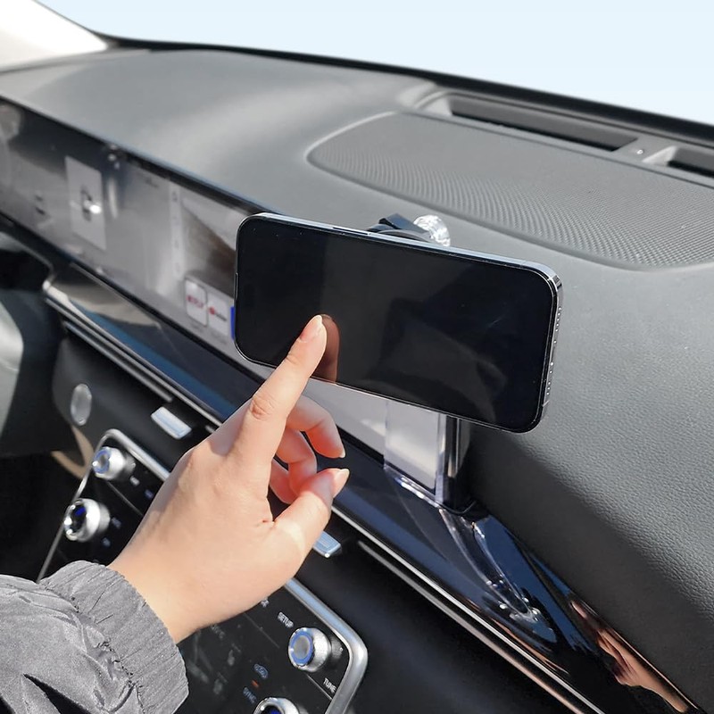 FICS Car Phone Holder for Genesis GV80 2025 – Custom-Fit