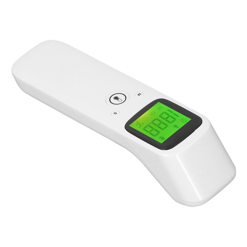 Forehead Thermometer White Large Display Memory Function Handheld Infrared Baby