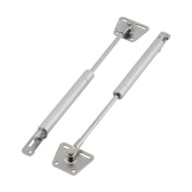PZRT 2-Pack Hydraulic Support Rod Furniture Cabinet Door Gas Strut Stay Soft Close Hinge Furniture Hardware Fittings Tatami Door Buffer Telescopic Rod
