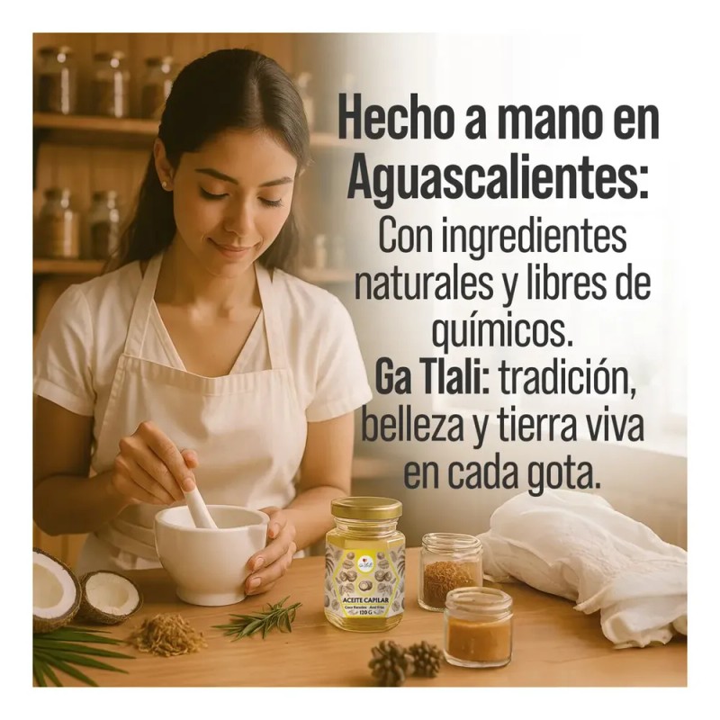 Aceite Capilar Antifrizz Coco Y Keratina 120g Ga Tlali