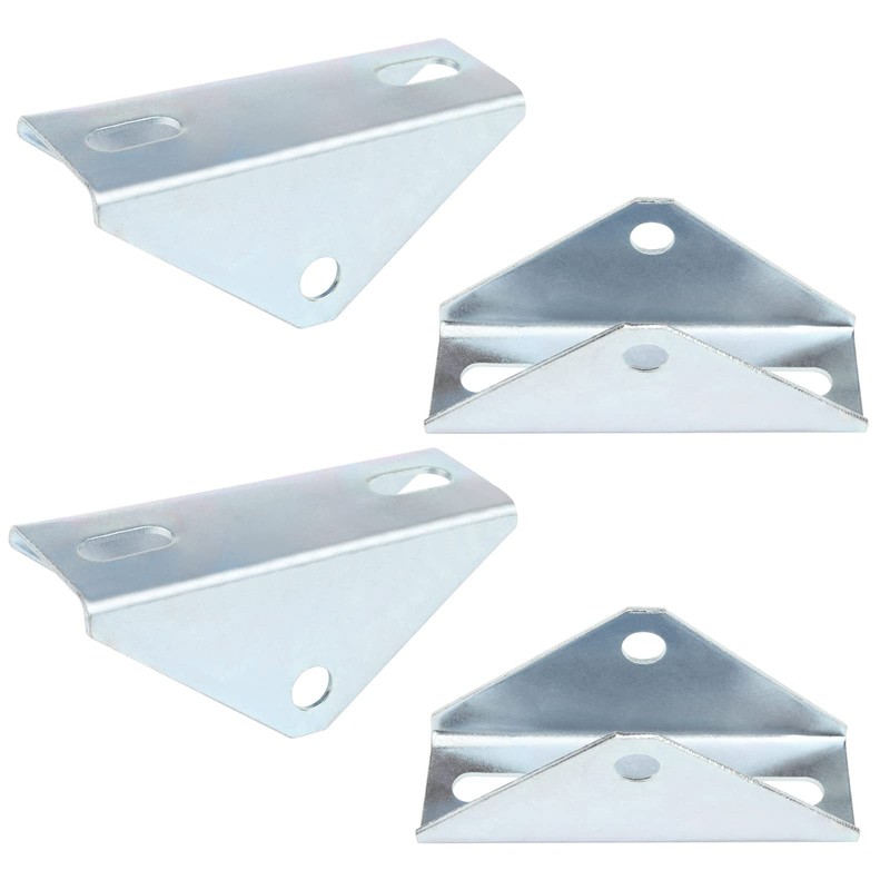 4 Pcs Solar Panel Tilt Mount Bracket for 1-5/8" Strut
