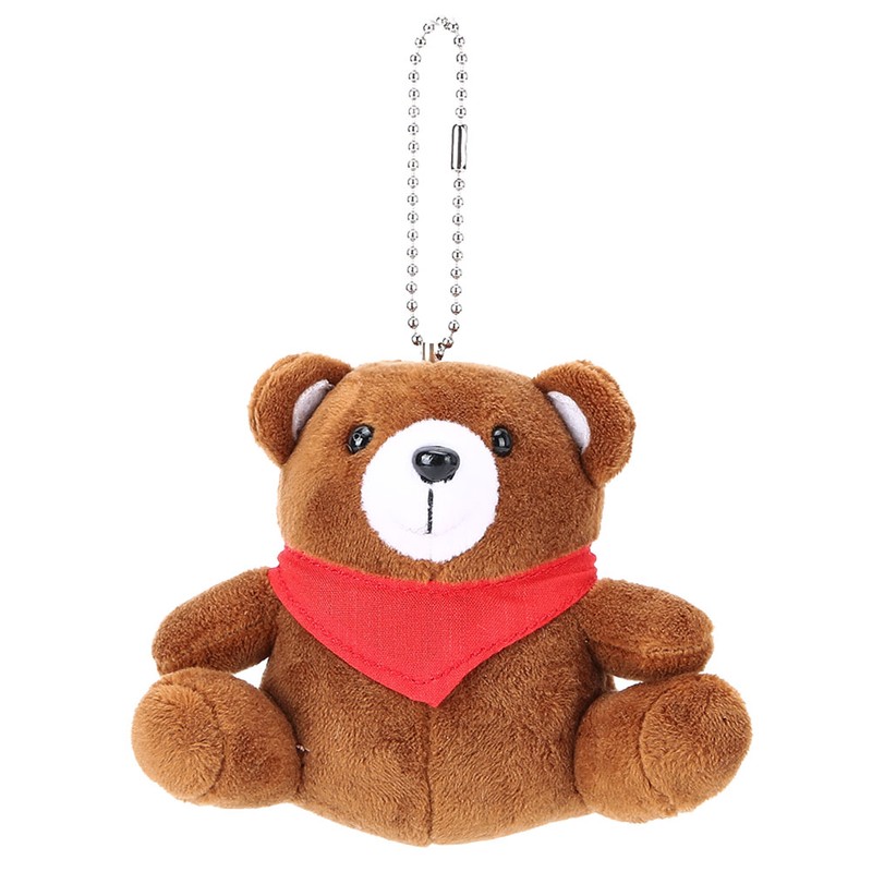 Security Alarm Key Chain Cute Pattern Plush Women Elderly Emergency