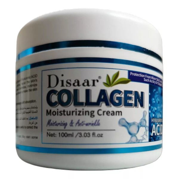 Disaar Crema De Acido Hialuronico Y Colageno Blanqueadora Anti Oxid