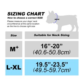 TSPRO Tactical Dog Collar Thick Dog Collar with Metal Buckle and Patch, Adjustable Wide Dog Collar for Medium to Large Dogs (Camo Cyan -M+)