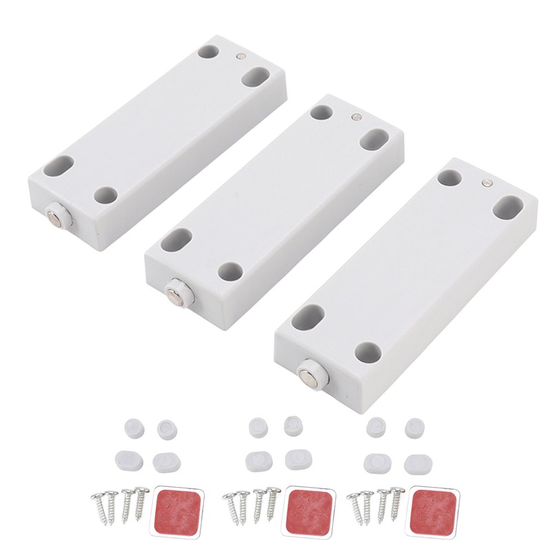 3pcs Magnetic Touch Push Open Latch Adjustable Drawer Wardrobe Magnetic