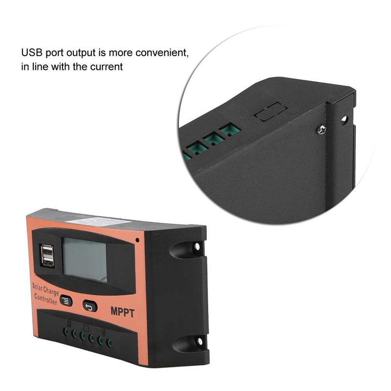 30A / 40A / 50A / 60A MPPT Solar Controller,12V/24V