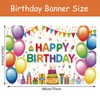 YUQIN Birthday Party Decoration, Background Banner Birthday, Anniversary Background Banner,