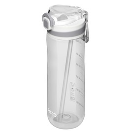 Opard 700 ml/1000 ml Water Bottle with Straw Cap, Dishwasher Safe, BPA-Free, Leak Proof Flip Top Bottle