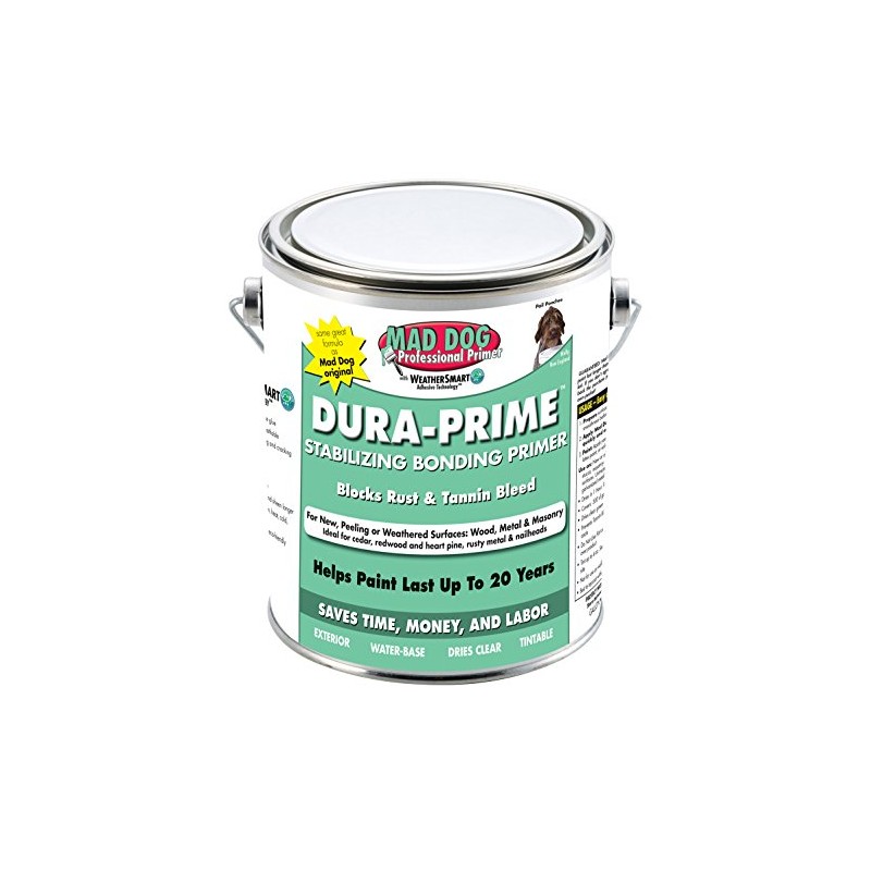 MAD DOG MDPDP-025 Dura-Prime Stabilizing Bonding Primer, 1 quart
