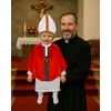 3 Pcs Halloween Pint Sized Pope Costume Infant Small Bishop