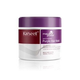 Karseell Karseell Purple Hair Mask 500ml Neutralizes Yellow Tones Deep Nourish Brighten Hair for Light Blonde, Platinum, White or Grey Hair