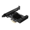 Expansion Card PCIE to 6Port SATA3.0 Hard Disk 6G ASM1166