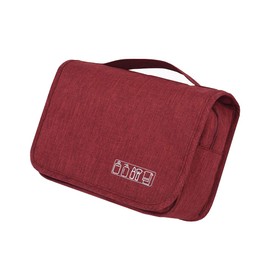 Toiletry Water Resistant Wash Bag - Travel Toiletry Cosmetic Bag Portable Shaving Bag Makeup Organizer